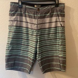 Element striped swim trunks size 32